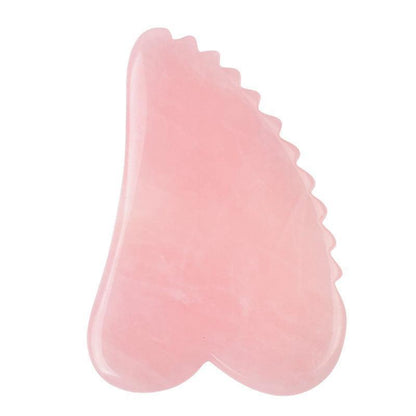 Whole Massage Gua Sha Tools Natural Rose Quartz Massage Stone - HEPSIBAH SHOP