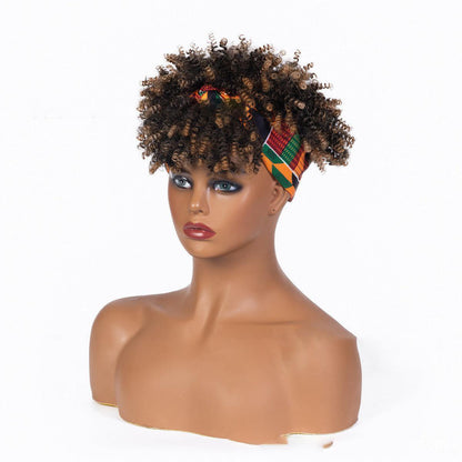 African wig headgear - HEPSIBAH SHOP