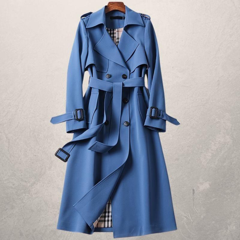 Women's Mid-length Trench Coat - HEPSIBAH SHOP