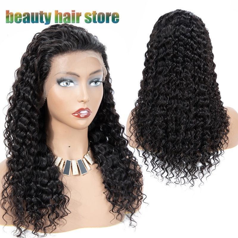 Brazilian Kinky Curly Lace Front Human Hair Wigs - HEPSIBAH SHOP