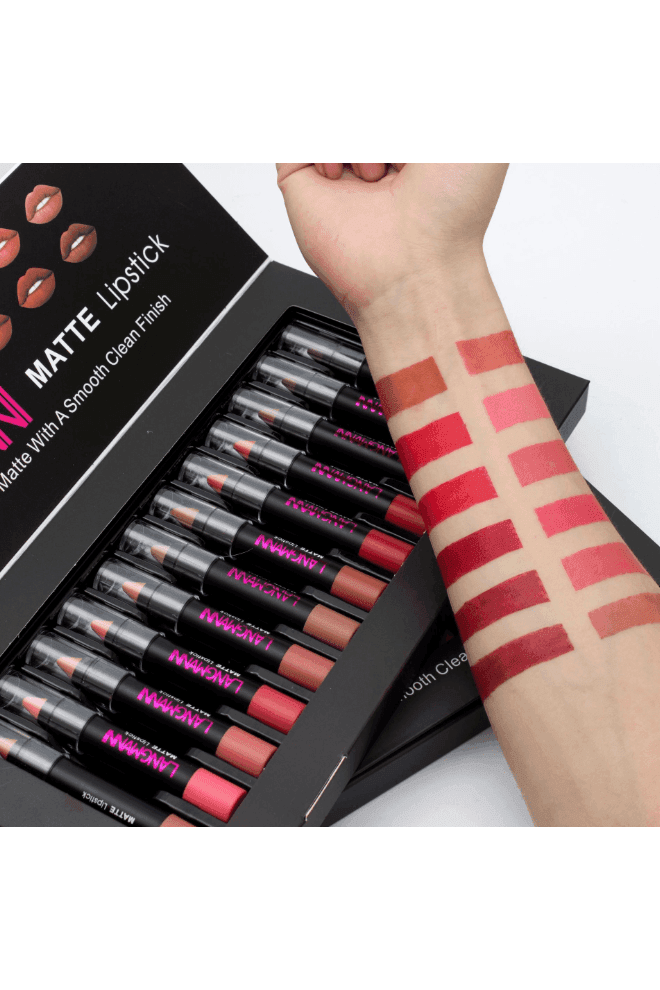 Matte Lipstick Waterproof Long-lasting - HEPSIBAH SHOP