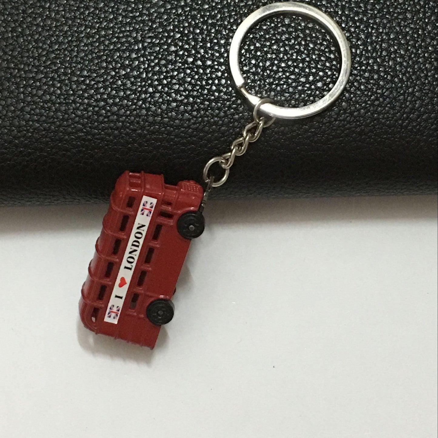 London Double Decker Bus Keychain - HEPSIBAH SHOP