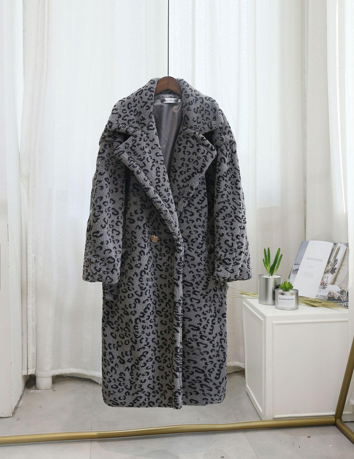 Overcoat Sheep Sheared Fur Loose Jacket - HEPSIBAH SHOP