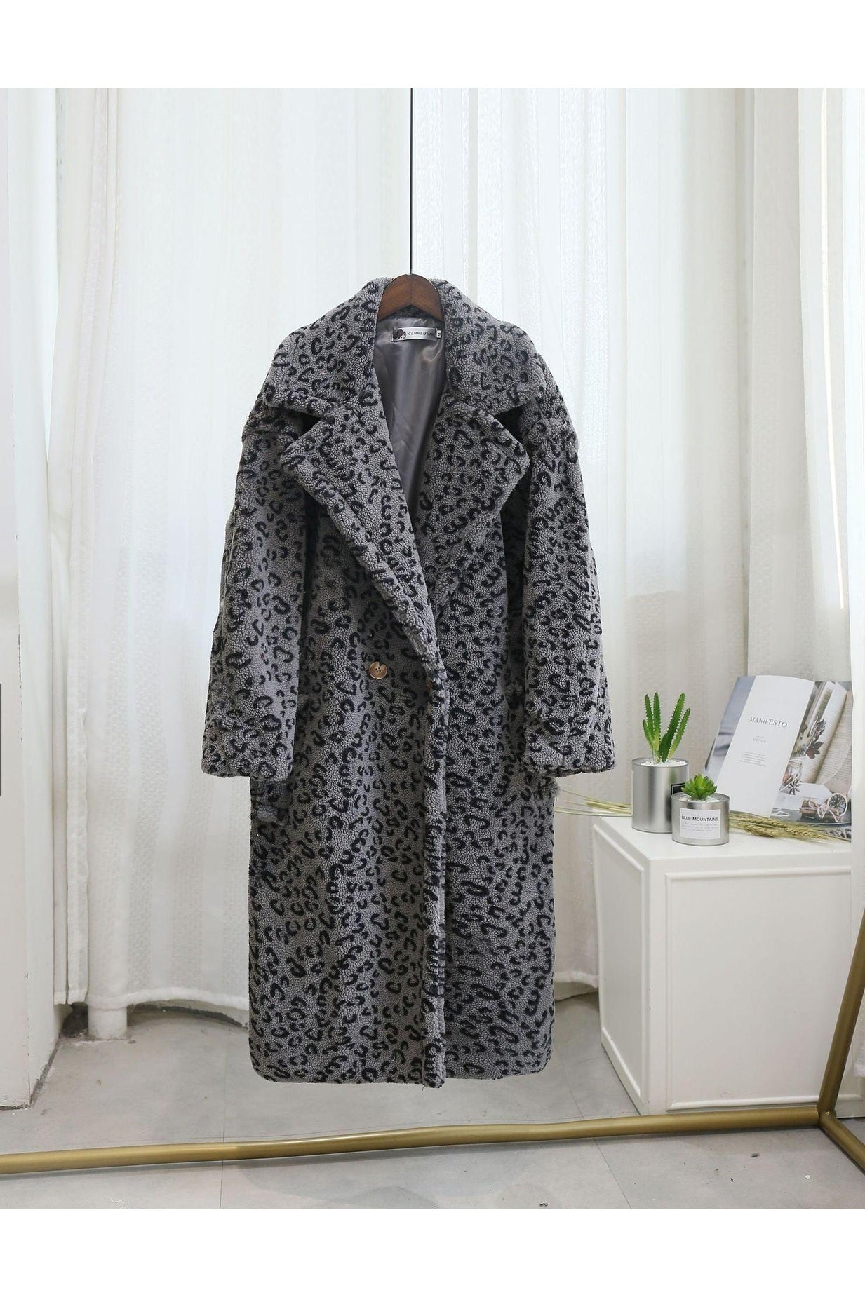 Overcoat Sheep Sheared Fur Loose Jacket - HEPSIBAH SHOP