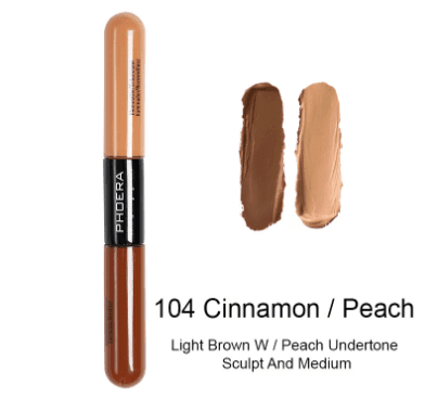 Double Heads Any Skin Type Natural Color Brightening Liquid Concealer - HEPSIBAH SHOP
