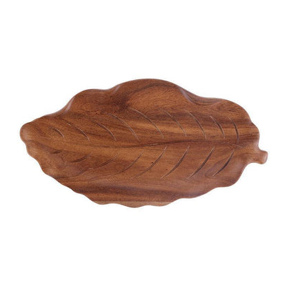 Pallet Wooden Chinese Tea Restaurant Baking Solid Wood Leaf Tray