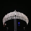 New Japanese & Korean Rhinestone Alloy Wedding Crown - HEPSIBAH SHOP