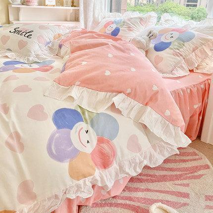 Korean Style Quilt Cover Single Bed - HEPSIBAH SHOP