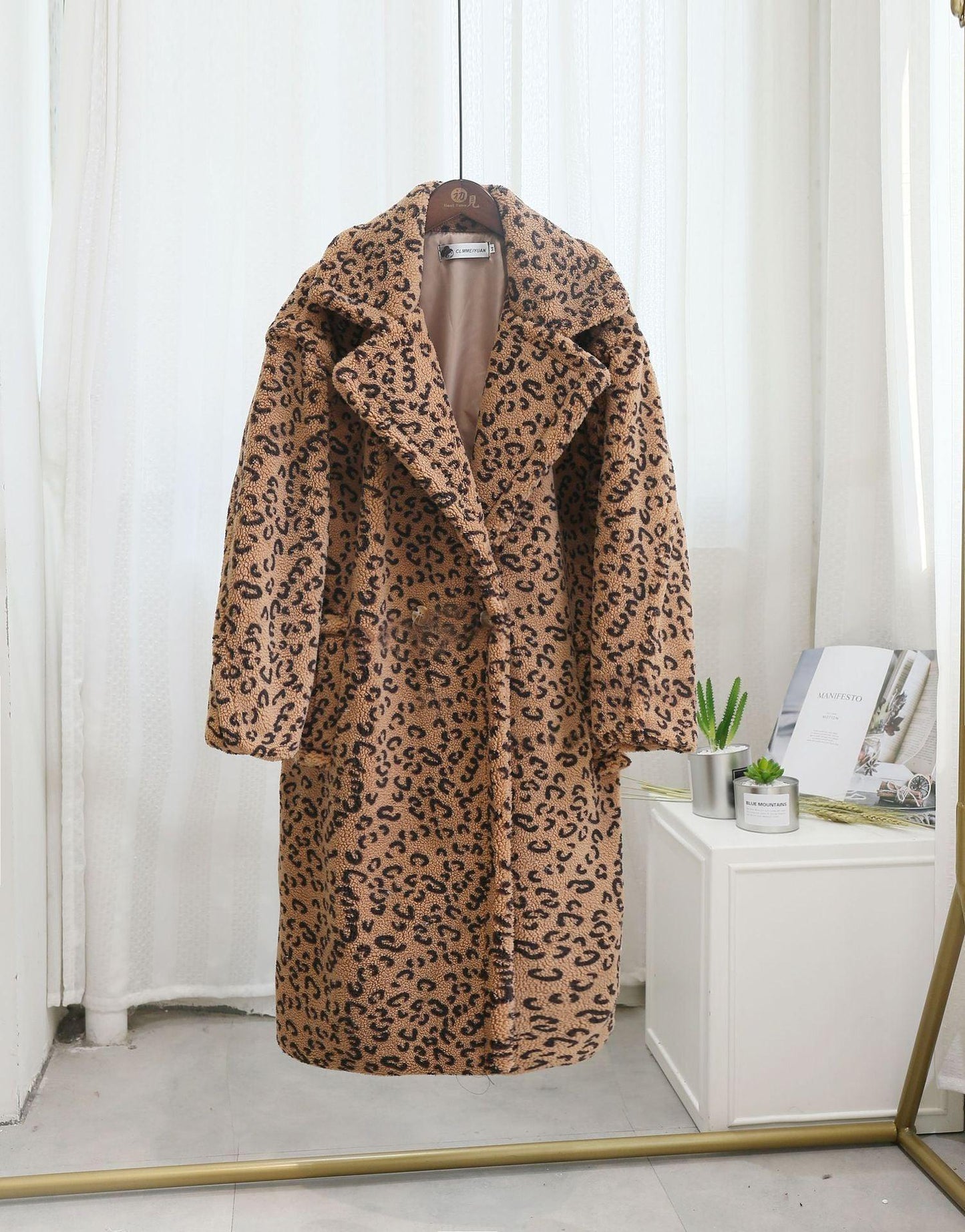 Overcoat Sheep Sheared Fur Loose Jacket - HEPSIBAH SHOP