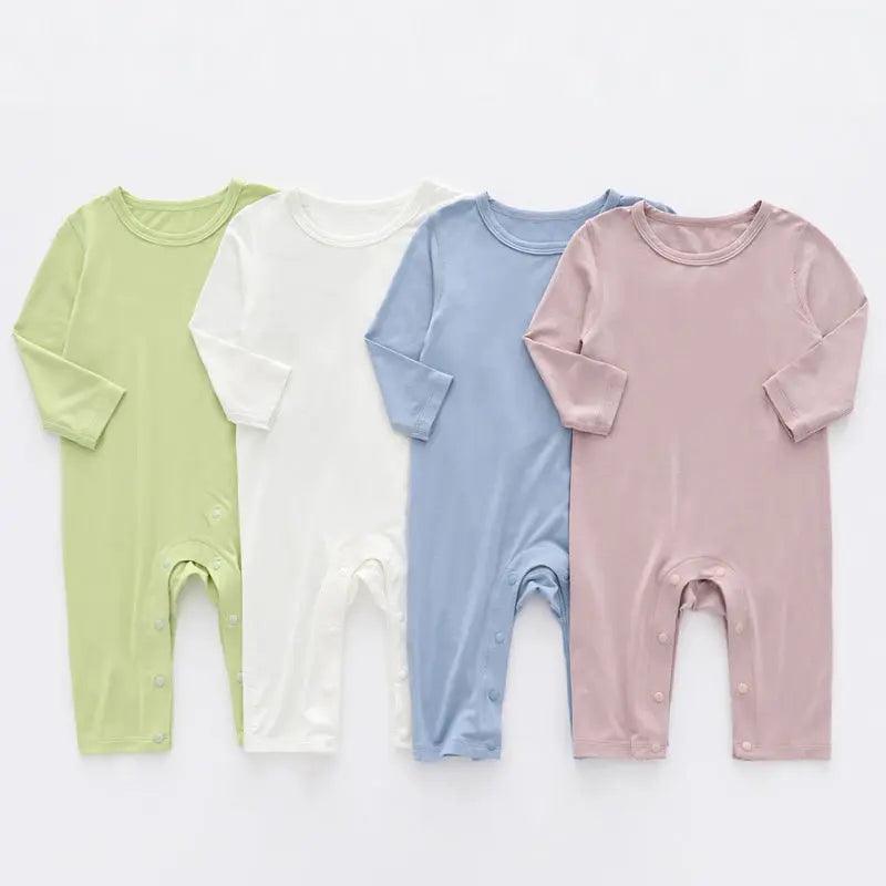 Boneless Modal Baby Pajamas Baby Jumpsuits - HEPSIBAH SHOP