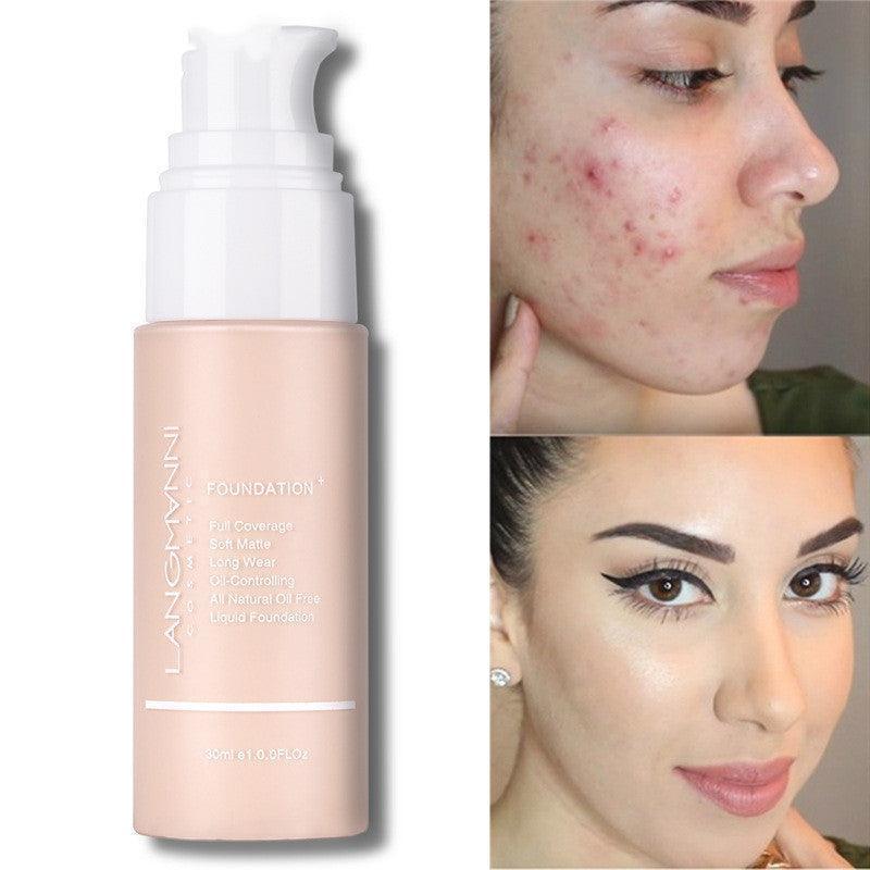 Makeup Liquid Foundation Oil Control Concealer - HEPSIBAH SHOP