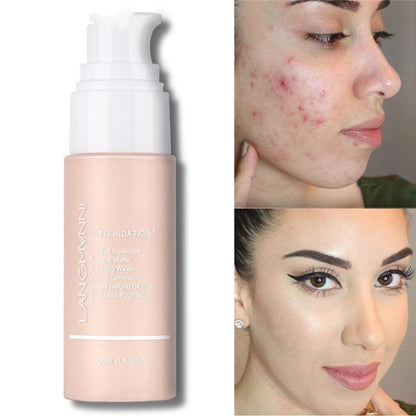 Makeup Liquid Foundation Oil Control Concealer - HEPSIBAH SHOP