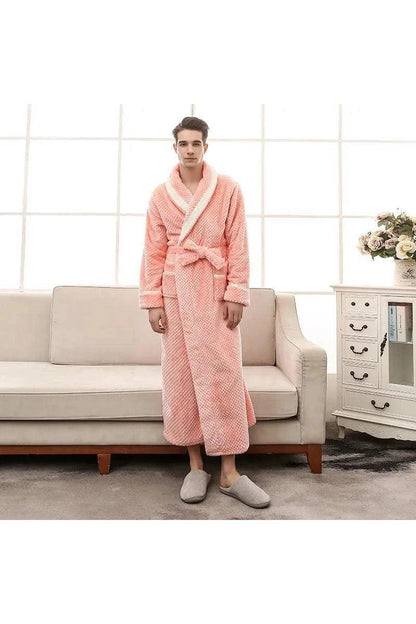 Pajamas Couple Gown Bathrobe Winter Robe - HEPSIBAH SHOP