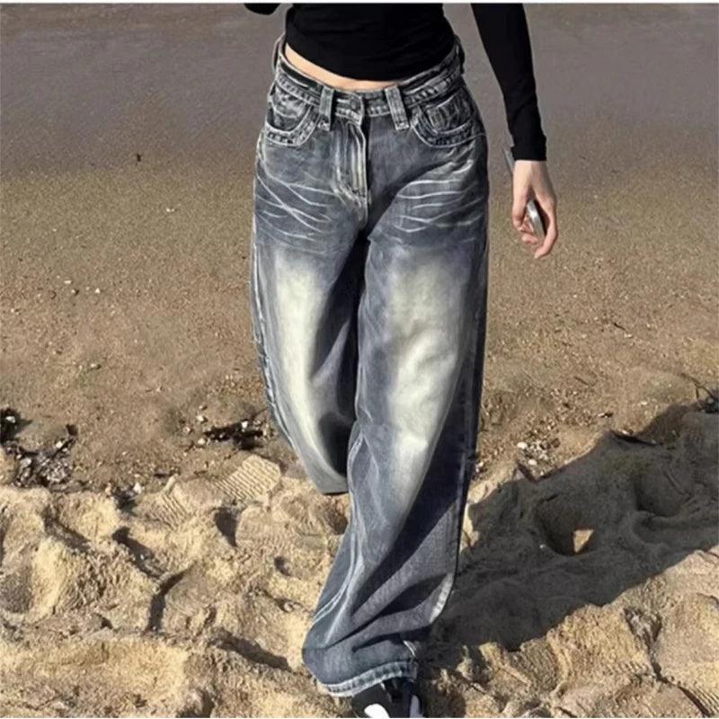 New Women's Vintage Jeans High Waist - HEPSIBAH SHOP