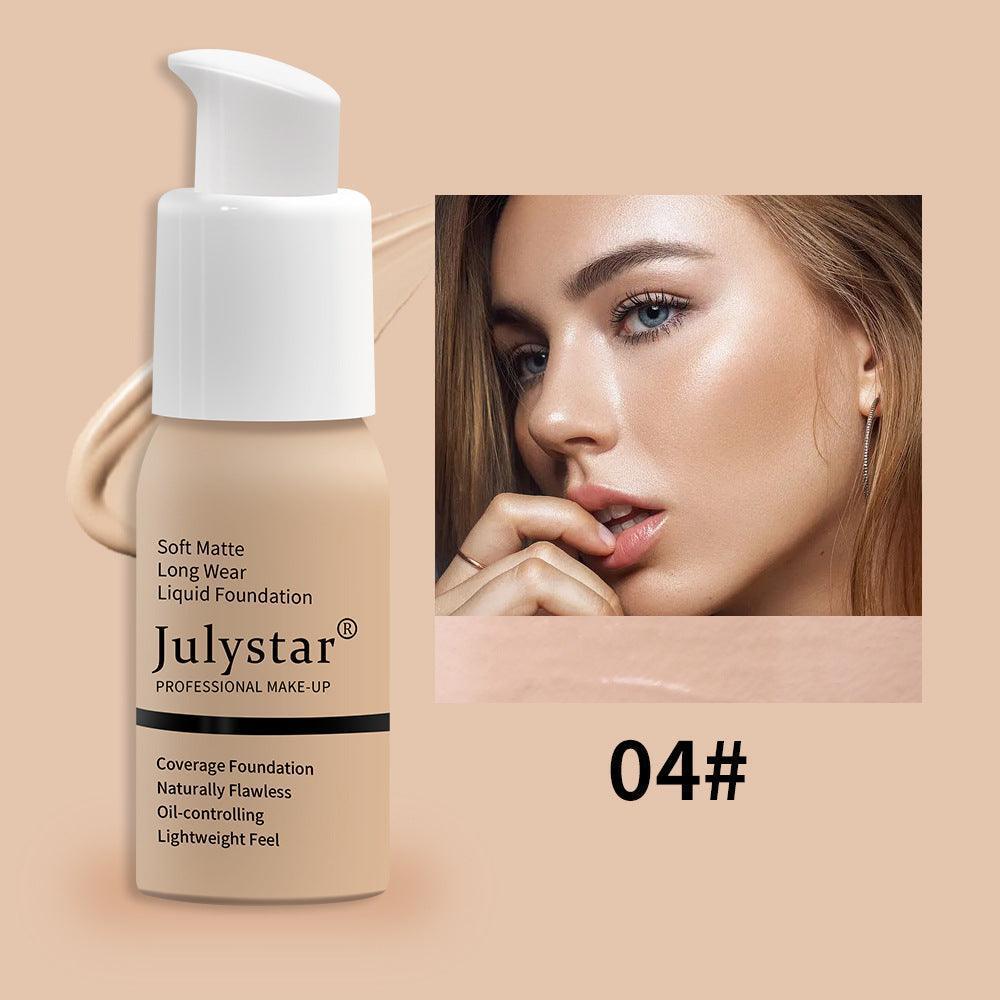 Waterproof Lasting Non Take Off Makeup Concealer Liquid Foundation Beauty Makeup - HEPSIBAH SHOP