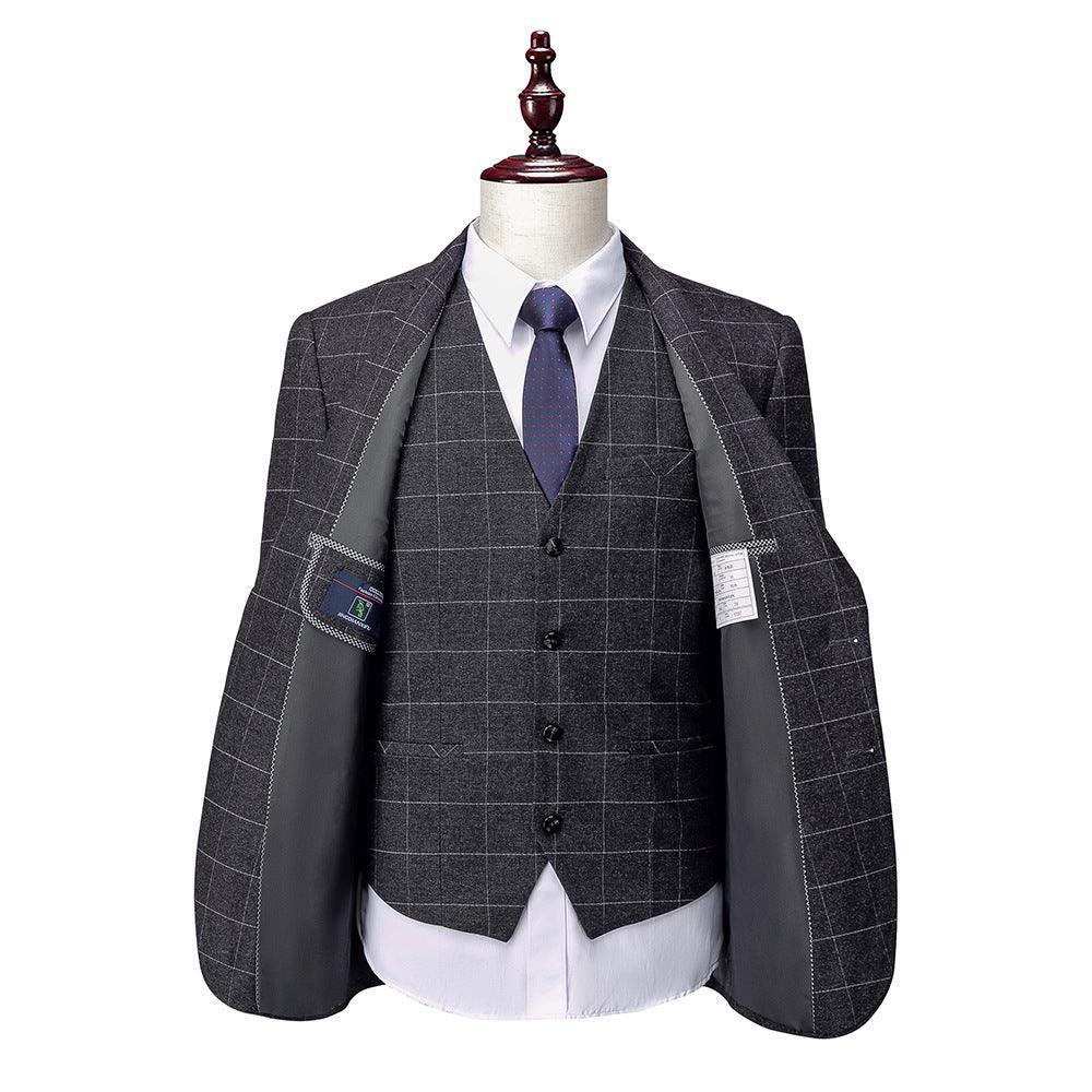 Men's Business Suit Korean Version - HEPSIBAH SHOP