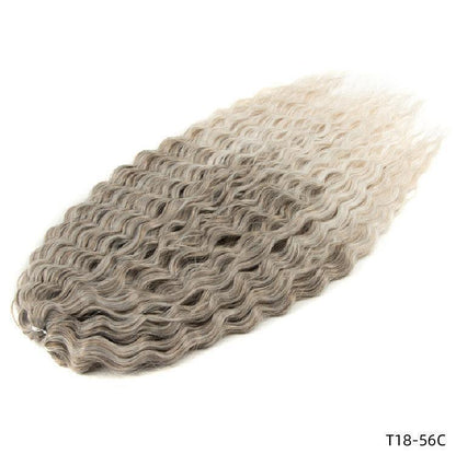 Chemical Fiber Water Ripple Crochet Curls - HEPSIBAH SHOP