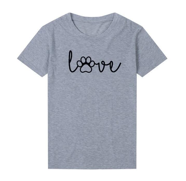 Love Paw Graphic T-Shirt - HEPSIBAH SHOP