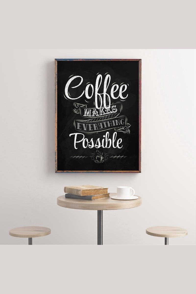 Coffee Wall Picture - HEPSIBAH SHOP