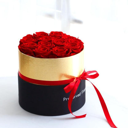 Preserved Rose Flowers Gift Box - HEPSIBAH SHOP