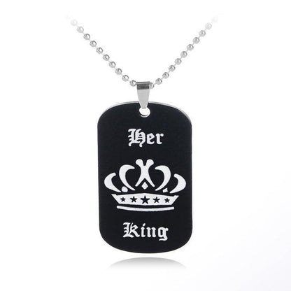 Her King & His Queen Necklace - HEPSIBAH SHOP