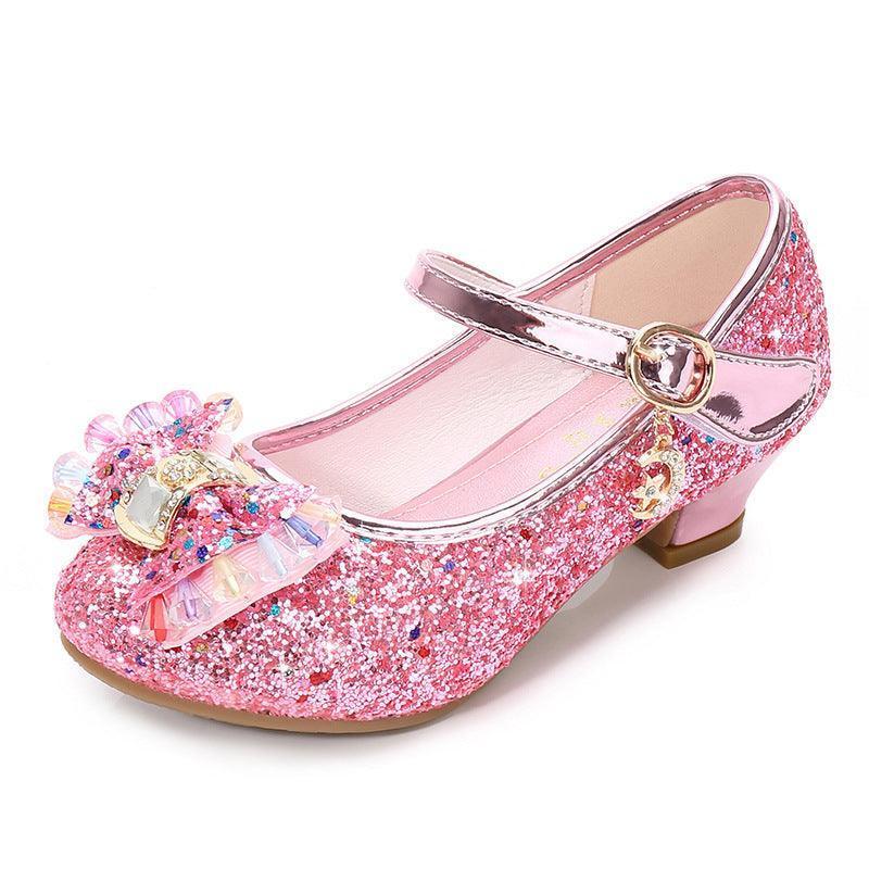 Girls princess leather shoes - HEPSIBAH SHOP