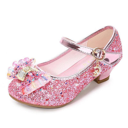 Girls princess leather shoes - HEPSIBAH SHOP