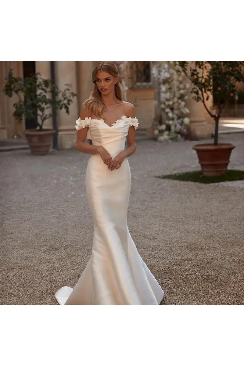 Wedding Mermaid Bride Dress - HEPSIBAH SHOP