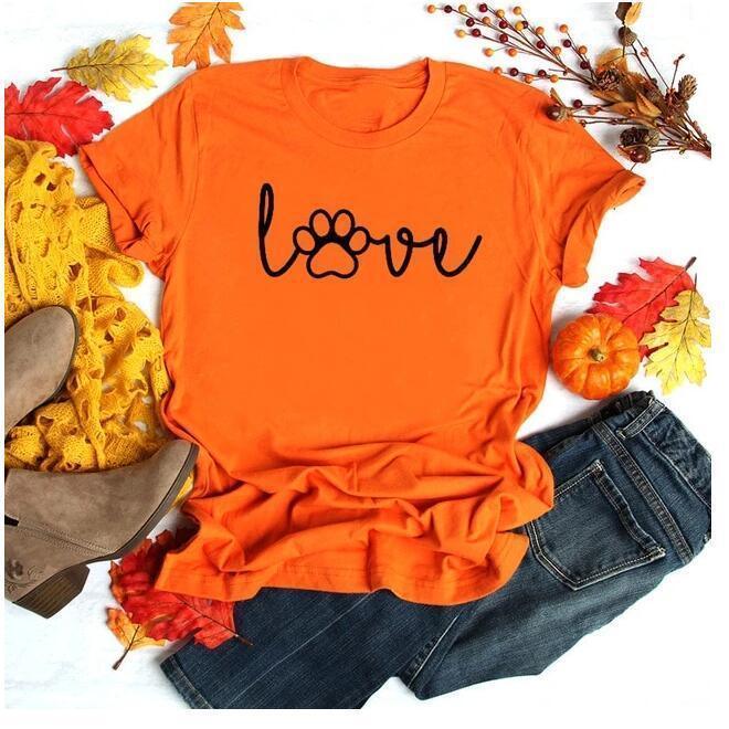 Love Paw Graphic T-Shirt - HEPSIBAH SHOP