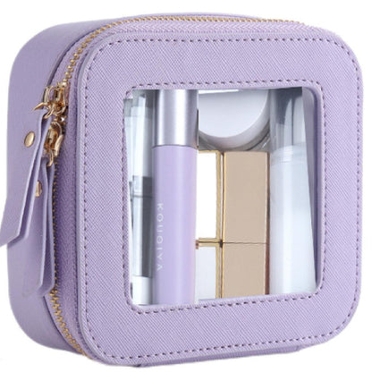 Transparent Pu Cosmetic Bag Small Cosmetics Storage Bag - HEPSIBAH SHOP