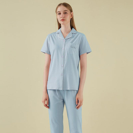 Pure Cotton Women's Suit Pajamas