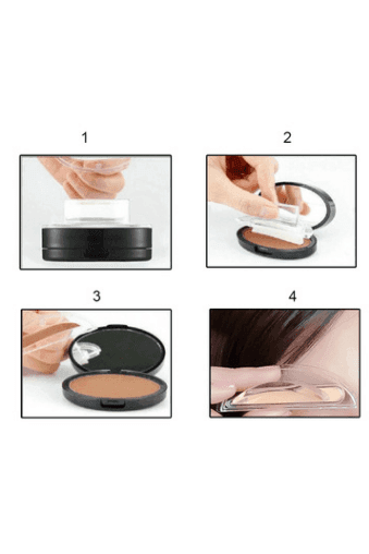 Eyebrow Powder Stamp Tint Stencil Kit Cosmetics - HEPSIBAH SHOP