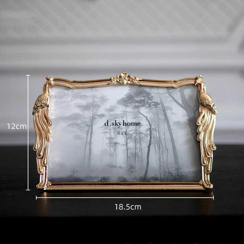 Modern Light Luxury Alloy Home Textile Home Decoration Art Photo Frame