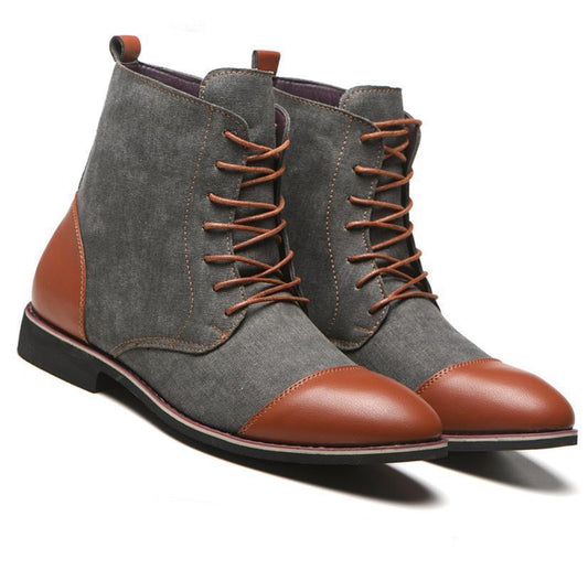 Autumn Winter Men Shoes Plus Size 47 48 Size Boots - HEPSIBAH SHOP