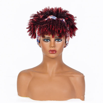 African wig headgear - HEPSIBAH SHOP