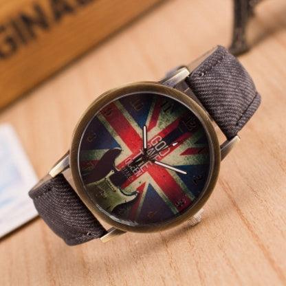 UK Flag Wrist Watch - HEPSIBAH SHOP