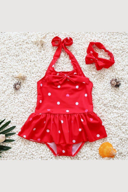 Children's Swimwear Cute Girls Baby One-piece Skirt - HEPSIBAH SHOP