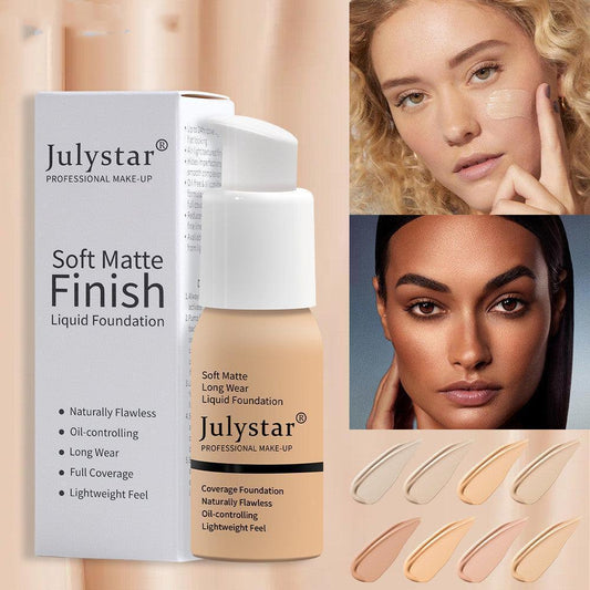 Waterproof Lasting Non Take Off Makeup Concealer Liquid Foundation Beauty Makeup - HEPSIBAH SHOP