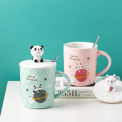 Animal Cartoon Creative Stereoscopic Mugs