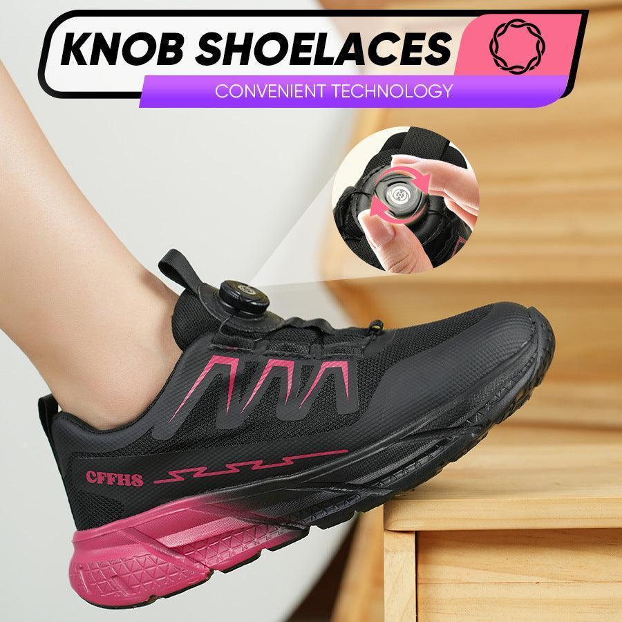 Women's Labor Protection Shoes Steel Toe Cap Anti-smashing - HEPSIBAH SHOP