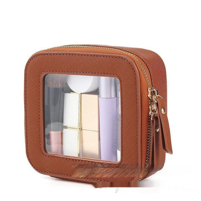 Transparent Pu Cosmetic Bag Small Cosmetics Storage Bag - HEPSIBAH SHOP