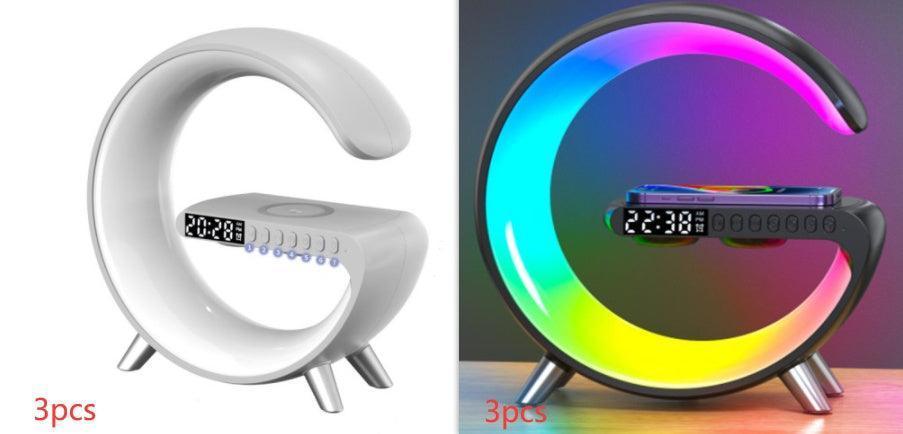 New AI -G Shaped LED Lamp Bluetooth Speaker - HEPSIBAH SHOP