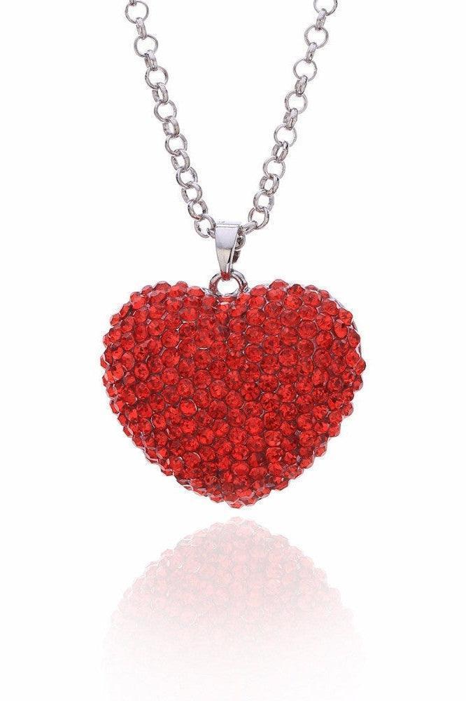 New Necklace Korean Love Heart-shaped Sweater Chain - HEPSIBAH SHOP