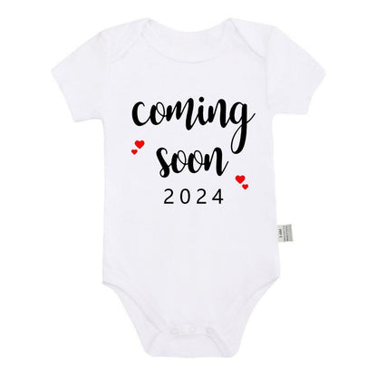 Announced Pregnancy 2024 Newborn Baby Romper - HEPSIBAH SHOP