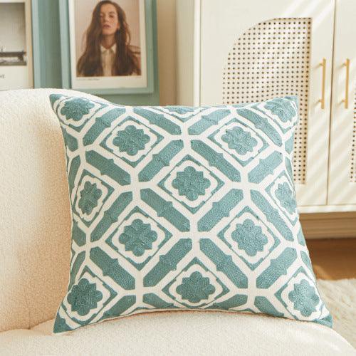 Embroidery Household Living Room Sofa Cushion Pillow Cover