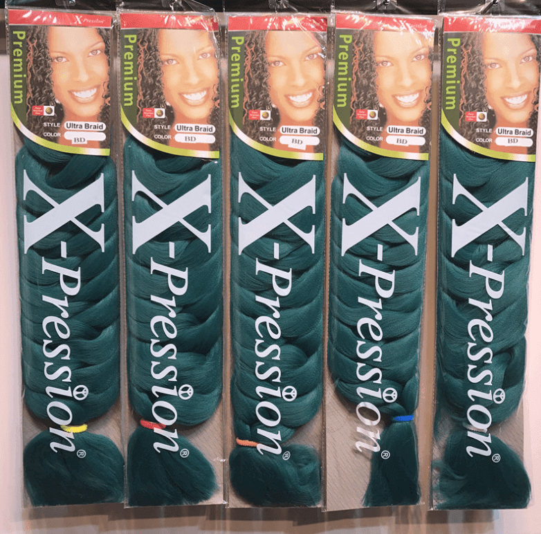 X-pression color fiber braids - HEPSIBAH SHOP