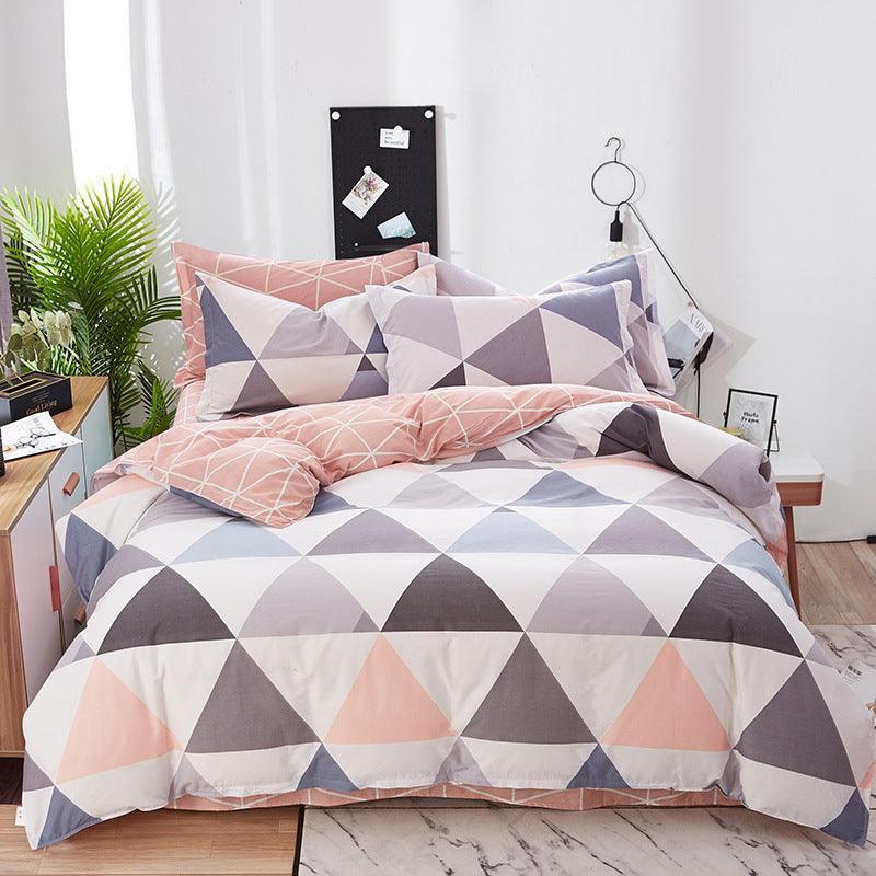 Twill Cotton Four-piece Set Quilt Cover - HEPSIBAH SHOP