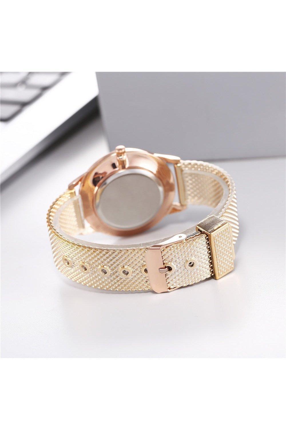 Women's Creative Plastic Mesh Quartz Watch - HEPSIBAH SHOP