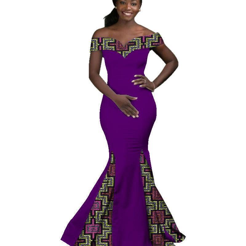 African Women Dress Wax Print Fashion Ankara - HEPSIBAH SHOP