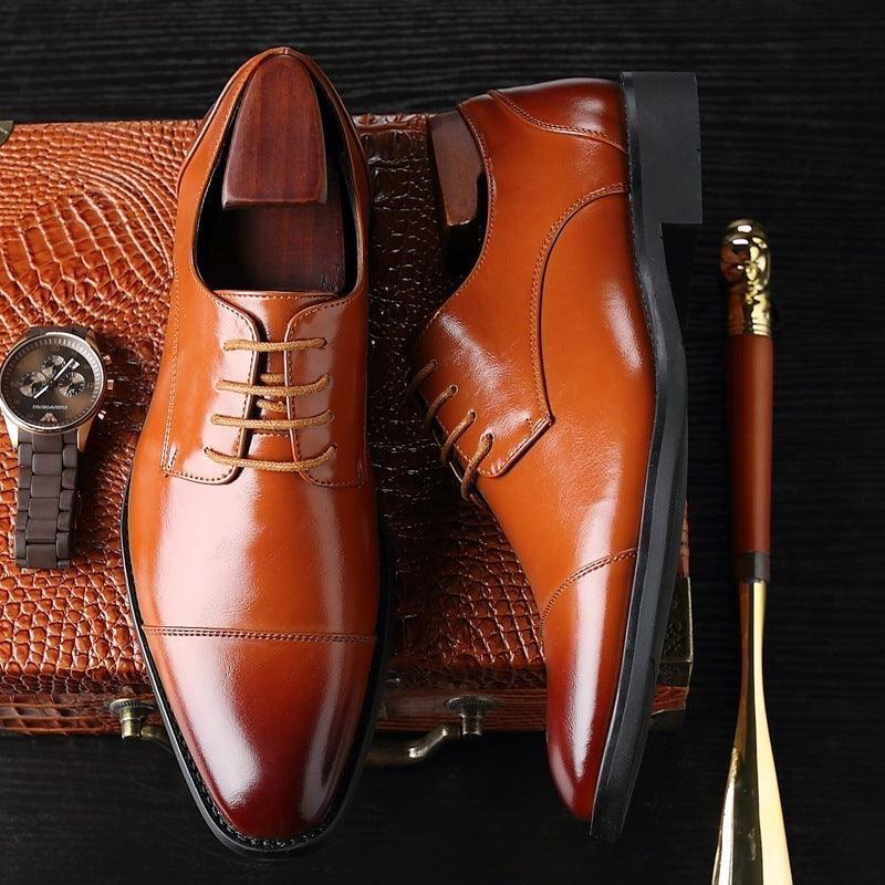 Gentleman Leather Shoes - HEPSIBAH SHOP